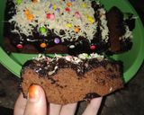 Foto langkah ke 4 dari resep Brownis coklat meleleh serba 6sdm😂.