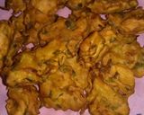 A picture of step 7 of Curry pakora.