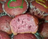 Tej- és tojásmentes pink muffin recept fázis 8 fotója