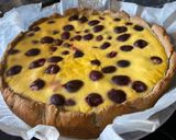 Une image de l'étape 13 de 60• 🥧 Clafoutis aux cerises (pâte à tarte maison sans Gluten) 🍒.