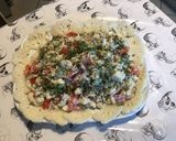 Une image de l'étape 12 de Salade de chou fleur aux tomates, oignon rouge et herbes aromatiques (sauce au fromage blanc).