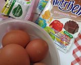 Foto langkah ke 1 dari resep Bolu Gulung Nutrijel#keto-friendly.