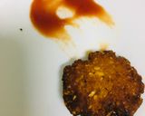 A picture of step 6 of Micro greens pakoda.
