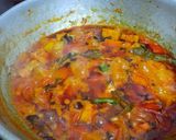 A picture of step 7 of Raw jackfruit Biryani.