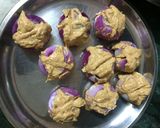 A picture of step 3 of Oil free chatpata stuffed onions ki sabji.