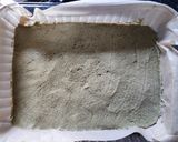 Citromkrémes habos sütemény matcha teaporral (szénhidrátszegény, tejmentes) 1 szelet=5-6 g ch recept fázis 2 fotója