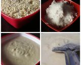 A picture of step 1 of Muga Manda / Moong Manda.