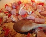 A picture of step 3 of Wholewheat chicken pasta.