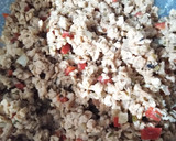 Foto del paso 4 de la receta: Pastel de papa vegetariano sin huevo fácil y práctico