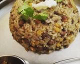 A picture of step 5 of Chana Khichdi.