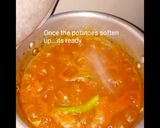 A picture of step 6 of Saucy Potatoes #My4WeeksChallenge.