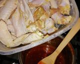 Foto del paso 2 de la receta: Alitas de pollo en salsa BBQ 😳🥵🧂