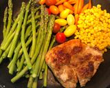 Hình bước làm 3 của món Ức gà áp chảo với giấm balsamic -Eatclean