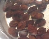 A picture of step 2 of Imli aloo bukhara sharbat Tamarind and plum drink.