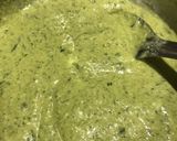 A picture of step 1 of Spinach Khaman Dhokla.