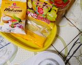 Foto langkah ke 8 dari resep Bakpao Pandan isi Selai Nanas dan Selai Coklat (No Mixer).