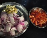A picture of step 1 of Makhni dal.