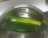 Foto del paso 1 de la receta: Rellenos de zucchini #salado