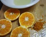 Orange blender upside down side cake recipe step 2 photo