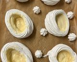 Une image de l'étape 3 de Pavlova citron framboise.