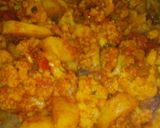 A picture of step 4 of Gobhi ki sabji.