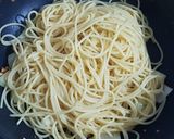 รูปขั้นตอนการทำที่ 3 ของ สปาเก็ตตี้กุ้ง