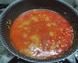 A picture of step 10 of Dal Pakwan 😋.