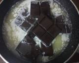 Chocolate Biscuit Cake with Sugar coated Coconut Biscuits recipe step 3 photo
