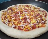 Foto langkah ke 8 dari resep Pizza Homemade Teflon.