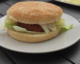 Házi hamburger hús pogácsa recept fázis 11 fotója
