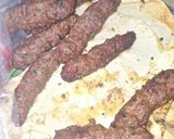A picture of step 5 of Grilled Kofta with Vegetables.