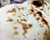A picture of step 5 of Malai kofta with butter naan.