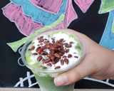 Hình bước làm 3 của món Matcha đậu đỏ