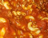 A picture of step 2 of Easy quick 1 pan goulash.
