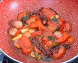 A picture of step 4 of Tomato Chutney.