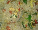 Foto langkah ke 6 dari resep Nasi Goreng Asin Pedas.