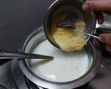 A picture of step 2 of Saffron Firni Kheer.