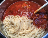 Cordon bleu paradicsomos-gombás spagettivel recept fázis 1 fotója