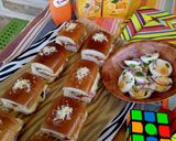 A picture of step 10 of PizzaHamSliders with Boiled Egg Salad#TheBigFive#KidsMenu#Main.
