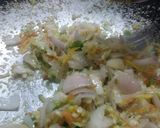 A picture of step 2 of Paneer jalfrezi.