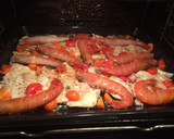 Foto del paso 5 de la receta: Merluza al horno con gambas 🍤