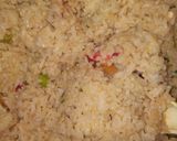 Foto langkah ke 2 dari resep Omlet nasi.