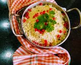 A picture of step 2 of Zeera Rice.