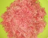 A picture of step 1 of GAJAR HALWA(made of jaggery and milk powder).
