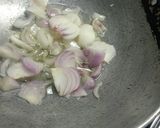 A picture of step 1 of Fire paneer.