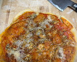 Foto del paso 4 de la receta: Pizza casera de Cabrales con pesto y nueces