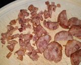 Foto del paso 2 de la receta: Bocaditos de espinacas, zapallito y chori