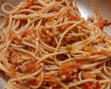 Hình bước làm 5 của món Mỳ ý Bolognese đậu lăng