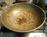 A picture of step 4 of Papad er Dalna  - Bengali Papad Curry.