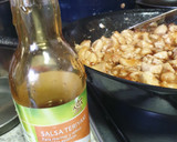 Foto del paso 5 de la receta: Pollo teriyaki sobre cogollos